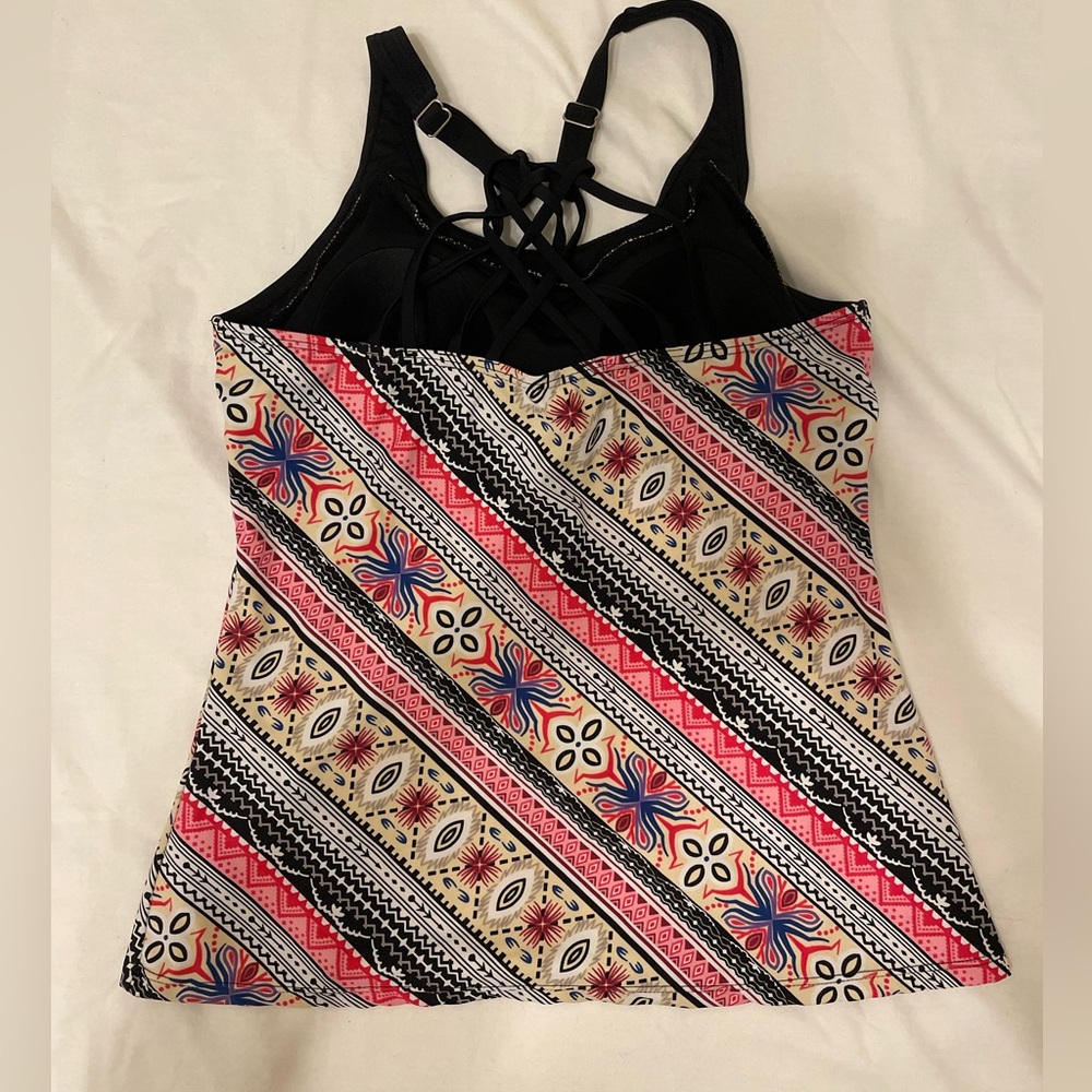 REKITA Multicolor Patterned Tankini - Picture 6 of 7